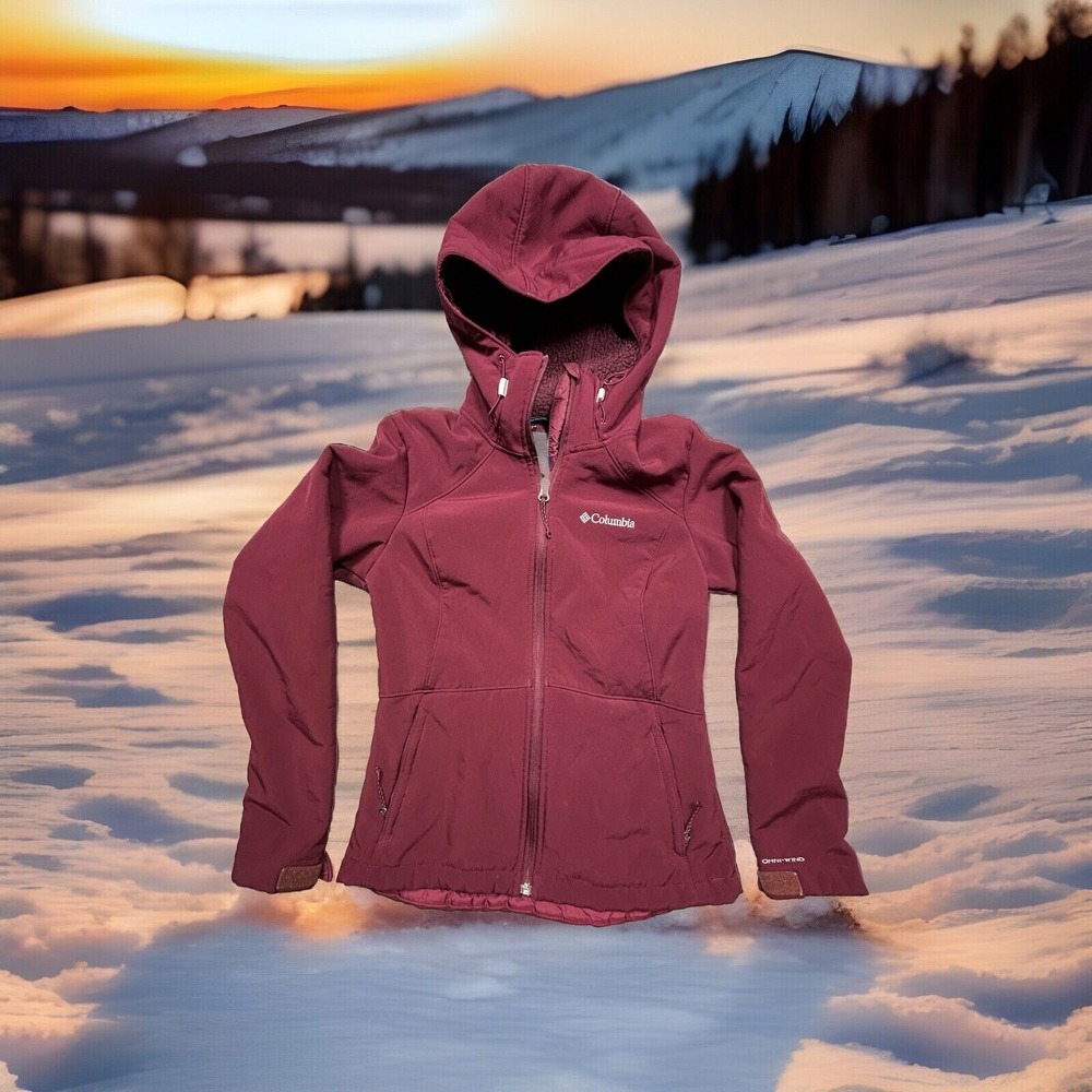 Columbia Women's Maroon Ski & Snow Jacket